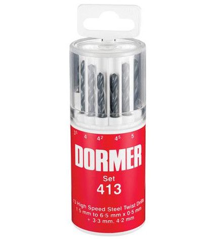 Dormer Hss Jobber Metric Twist Drill Set 13Pc