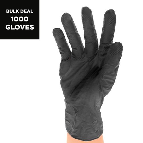 Black Nitrile Gloves Extra Large (10 X 100)