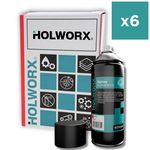 Holworx® Spray Adhesive 400ml Aerosol – High-Strength Multi-Surface Glue | Pack Of 6
