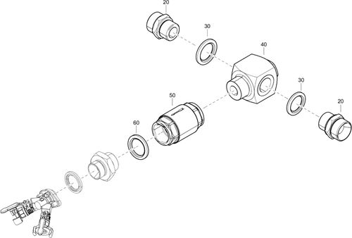 XAS68KD Bypass Non Return Valve 1611724031-01