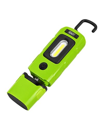 LED 360 2W Recharg Torch Lithium-Ion Green