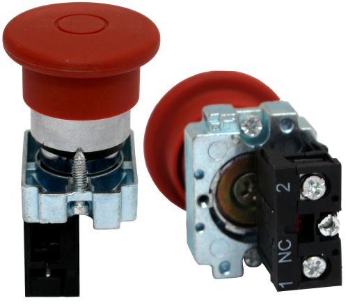 Emergency Stop Button Metal Type With Nc Contactor