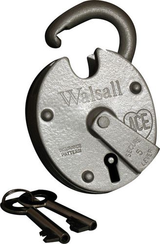 5 Lever Insurance Padlock