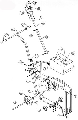 Clipper C51 Frame Parts