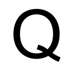 Letter  Q Refill Characters Pack Of 20