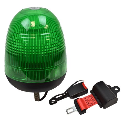 Green LED Beacon Seatbelt Kit - Single Bolt Mount