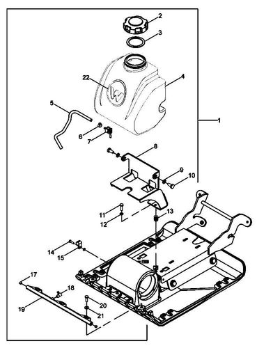 Wacker VP1340A Water System Kit