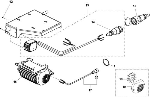 Husqvarna TS400F Motor 440V