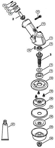 Stihl FS460C-EM Gearhead