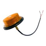 Amber LED Single Bolt Beacon (HEL3363)