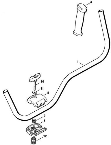 Stihl FS450 Handlebar Parts
