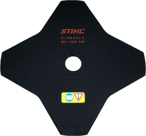 Stihl 4 Tooth 230mm Metal Blade 25.4mm Bore