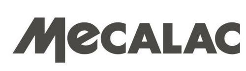 Mecalac Decal Logo 100mm Grey OEM: T160508