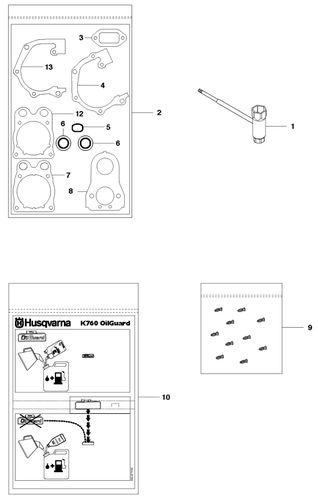 K760 Gasket Kit 2013>