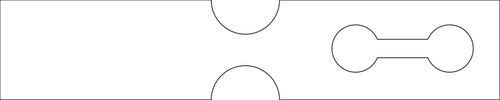 White Self-Tie Tags Plain