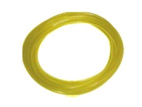 Yellow Rubber Fuel Hose 3mm Id X 5.5mm Od X 5 ms