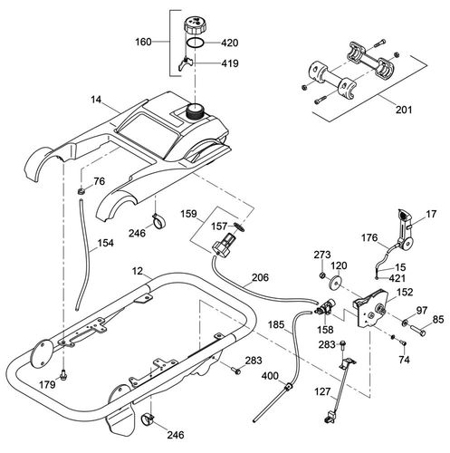 Throttle Cable End Lug