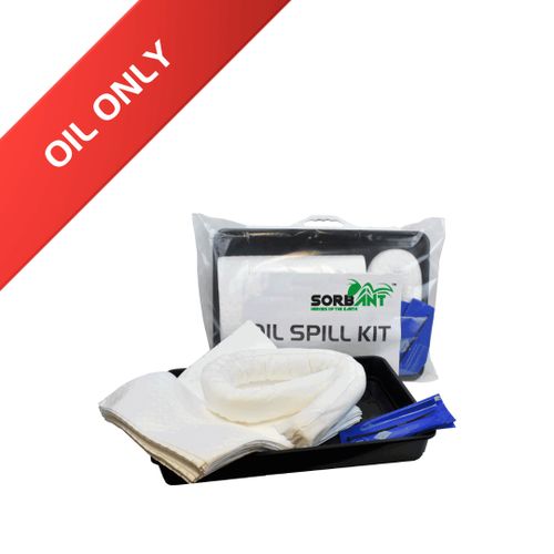 20 Ltr Budget Oil Spill Kit With Tray