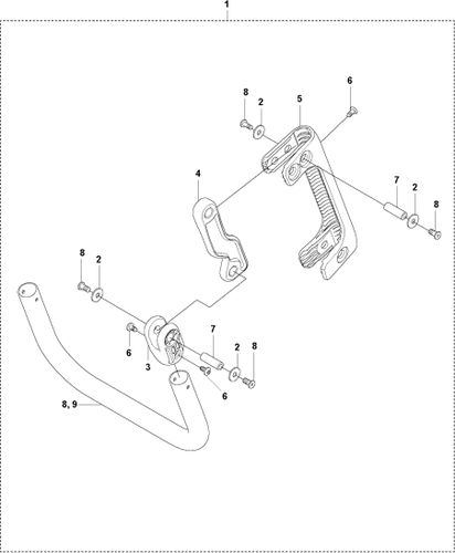 Husqvarna LF130 LT Vibration Damped Handle