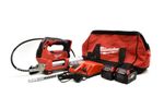 18V Milwaukee M18 Cordless Grease Gun Kit - Grease Gun, 2 x Batteries, Charger & Bag (HOL0259)