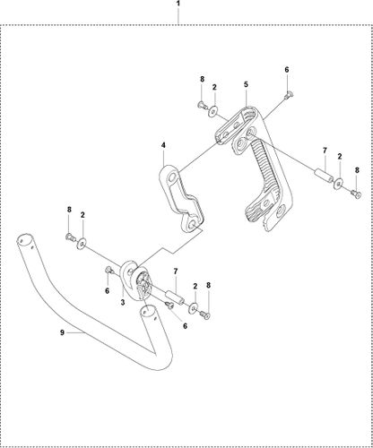 Husqvarna LF60 Vibration Damped Handle