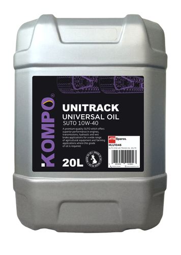 Unitrack SUTO 10W-40 Oil 20Ltr