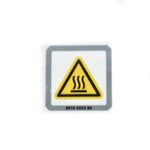 Safety Label, Hot Surfaces