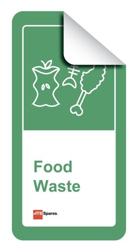 Food Waste Label 200X400mm