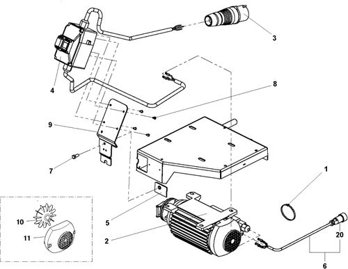 Motor 110V Kit