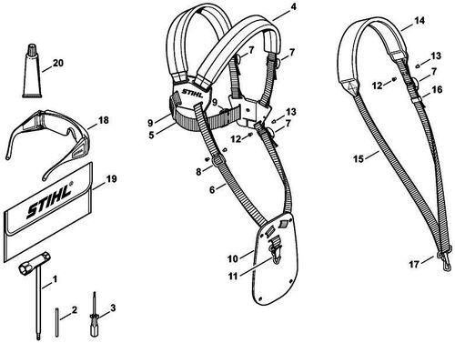 Stihl FS90 Tools & Extras