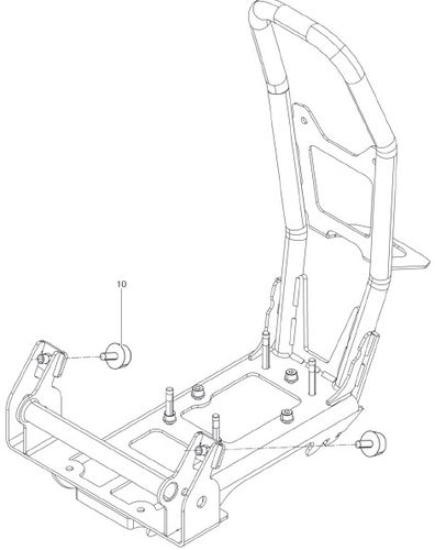 Wacker Neuson BPS1135Bw Upper Frame