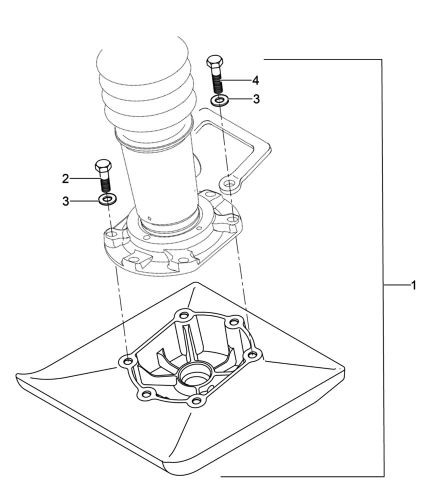 Wacker BS50-2I 11" Cast Ramming Shoe