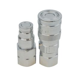 1/2” BSP Flat Faced Coupling Set (OEM: 929/06202 & 929/06303)