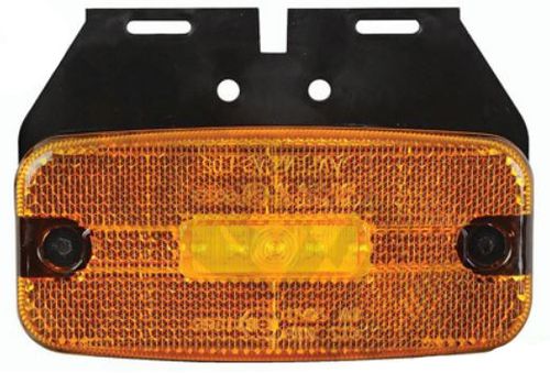 LED Amber Side Marker Lamp 12/24 Volt With Leads