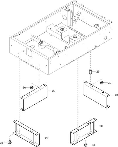 XAS48KD Support Mounted 1611812731-01