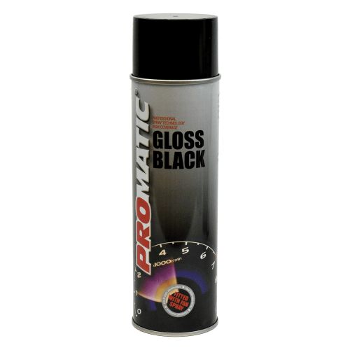 Black Gloss Paint - 500ml Aerosol