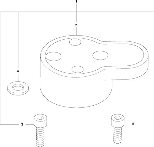 Husqvarna LT6005 Shock Absorber Reapir Kit