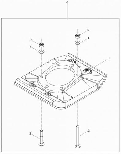 Wacker BS50-2Plus 280mm (11") Ramming Shoe Parts