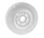 stihl genuine bg86 sh56 sh86 ergostart rope pulley oem number: 4241 195 0403