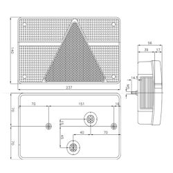 7 FUNCTION REAR COMBINATION LAMP (6 PIN CONNECTION)