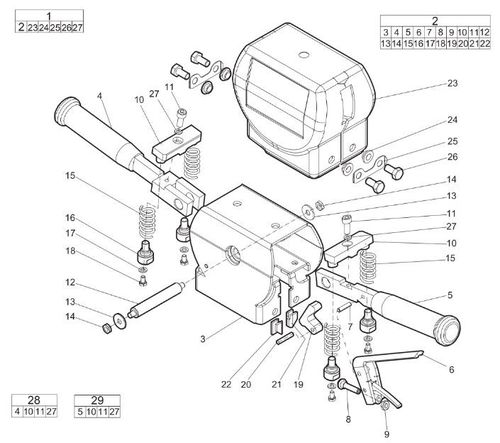 Atlas Copco LH200 Hbp - Handle