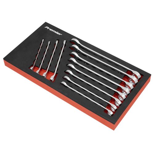 Combination Spanner Set Metric 7 - 9mm 12 Piece | Sealey Premier