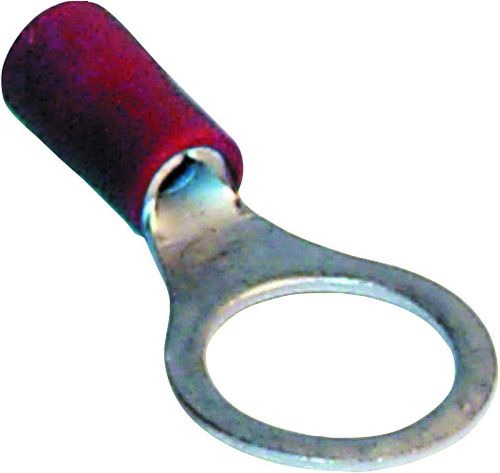 Red Ring Crimp Terminals 10.5mm | 100 Pack