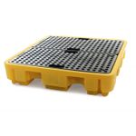 4 Drum Square Spill Pallet (HOL0179)