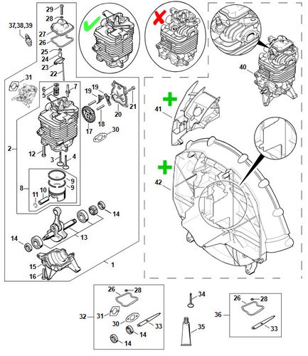Cylinder & Piston Kit
