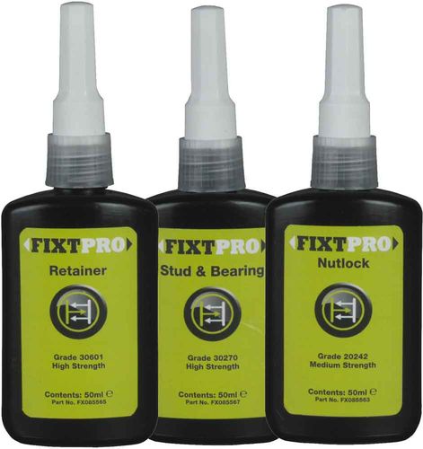 Assorted Anaerobic Adhesives 50ml