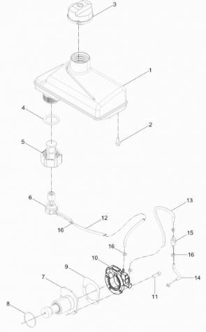 Wacker BS60-2Plus Oil Pump Parts