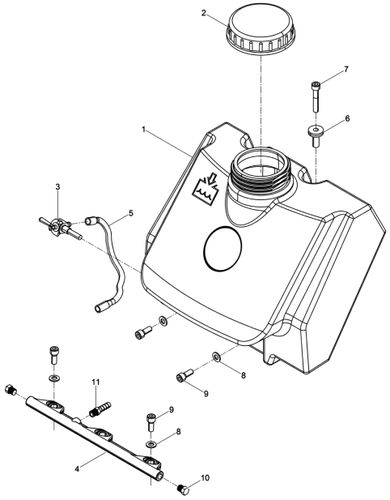 Wacker WP1540A Water Sprinkler System