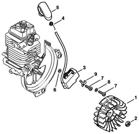 Stihl FS87 Ignition System Parts