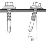 Self Drilling Screws 5.5 X 35mm 1.2-3mm